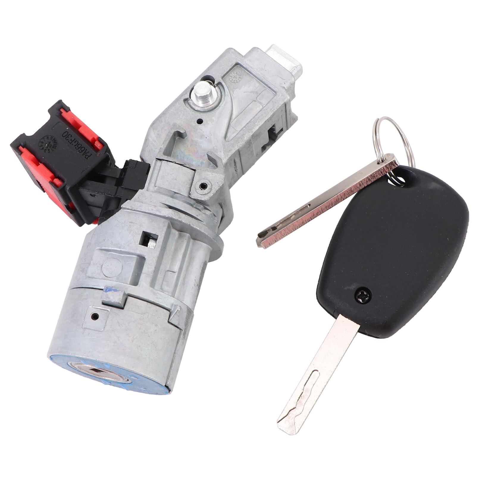 Zündschalter Zündschloss 4-polig Ersatz für Twingo 2 Clio 3 Kangoo 3 Master 3 Movano B 8200214168 806010030R 7701208408 487004438R