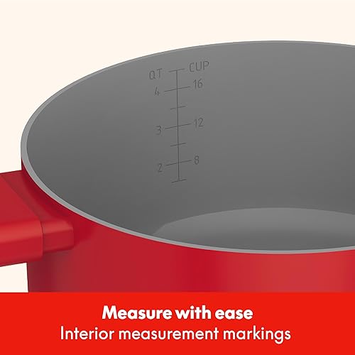 Miniatura 6 de So Yummy by bella Juego de 12 piezas de utensilios de cocina con revestimiento antiadherente de cerámica EverGood y utensilios de silicona y madera,