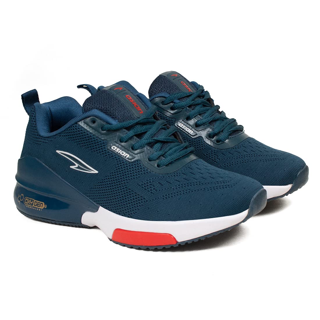 ASIAN Oxygen-01 Sports Running,Walking & Gym Shoes with Oxygen Technology Lightweight Casual Sneaker Shoes for Mens & Boys (1Turquoise, Numeric_6) (B09C3YPKHW) Amazon Price History, Amazon Price Tracker