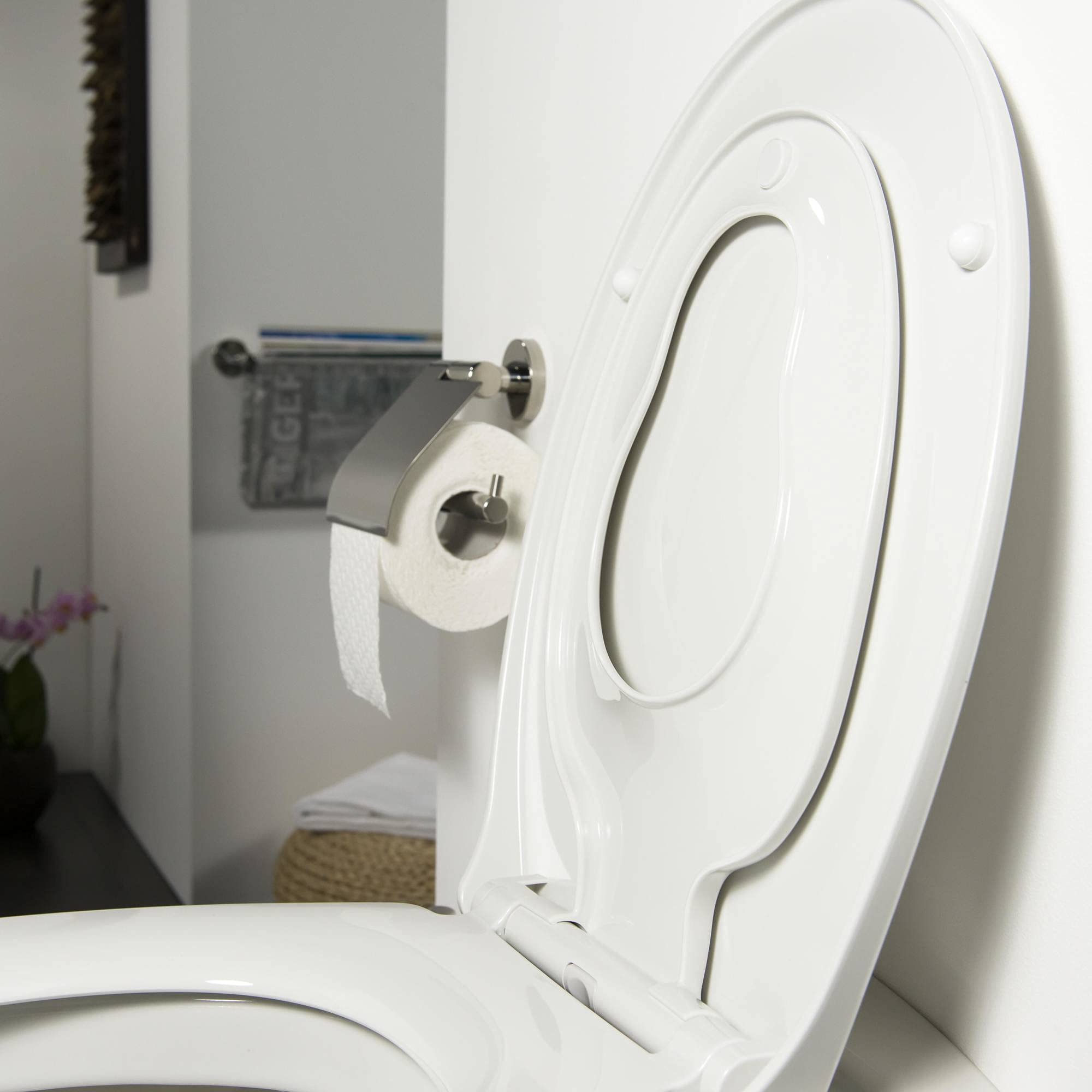 Tiger Tulsa Sedile per WC, Bianco