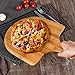 ALLWINNER Pizza Peel 12 Inch, 2 Pack Bamboo Pizza Paddle, Wooden Pizza Peels for Making Pizza, Pizza Bread Pie Cutting Board for Kitchen
