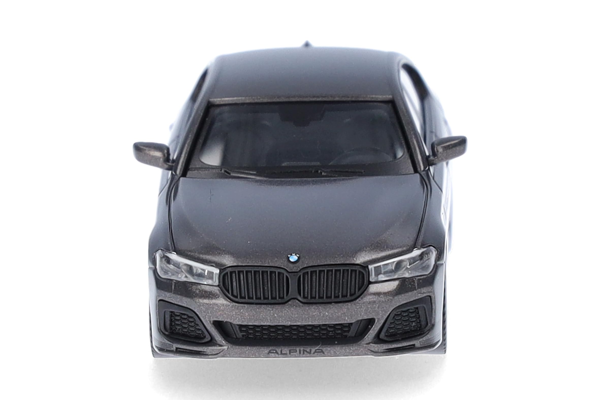 Herpa Modellauto BMW Alpina B5 Limousine, Miniatur im Maßstab 1:87, Sammlerstück, Made in Germany, Modell aus Kunststoff, Farbe: Champagner Quarz metallic