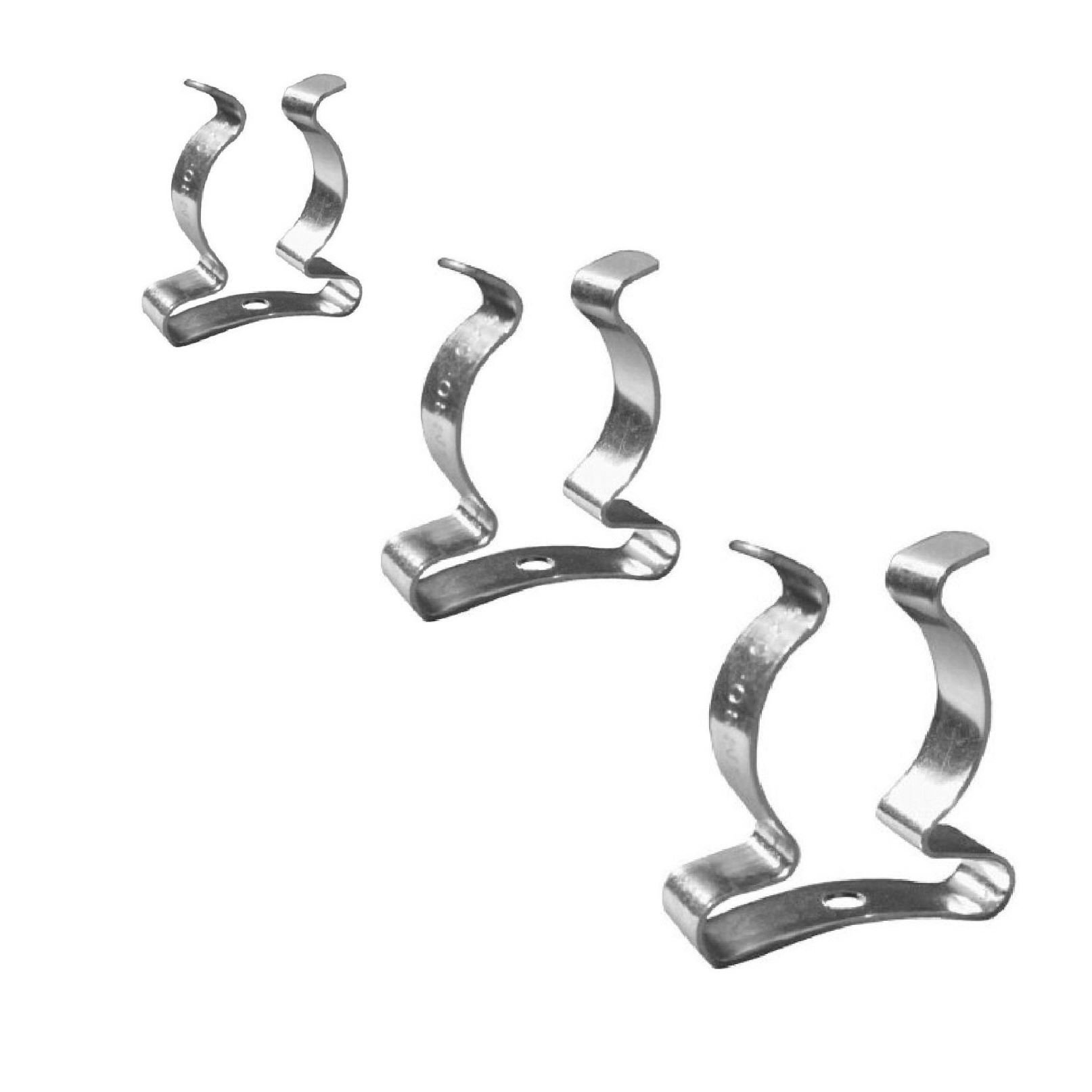 10 x 9mm Tool Spring Terry Clips Heavy Duty Storage/Shed Garage Cupboard