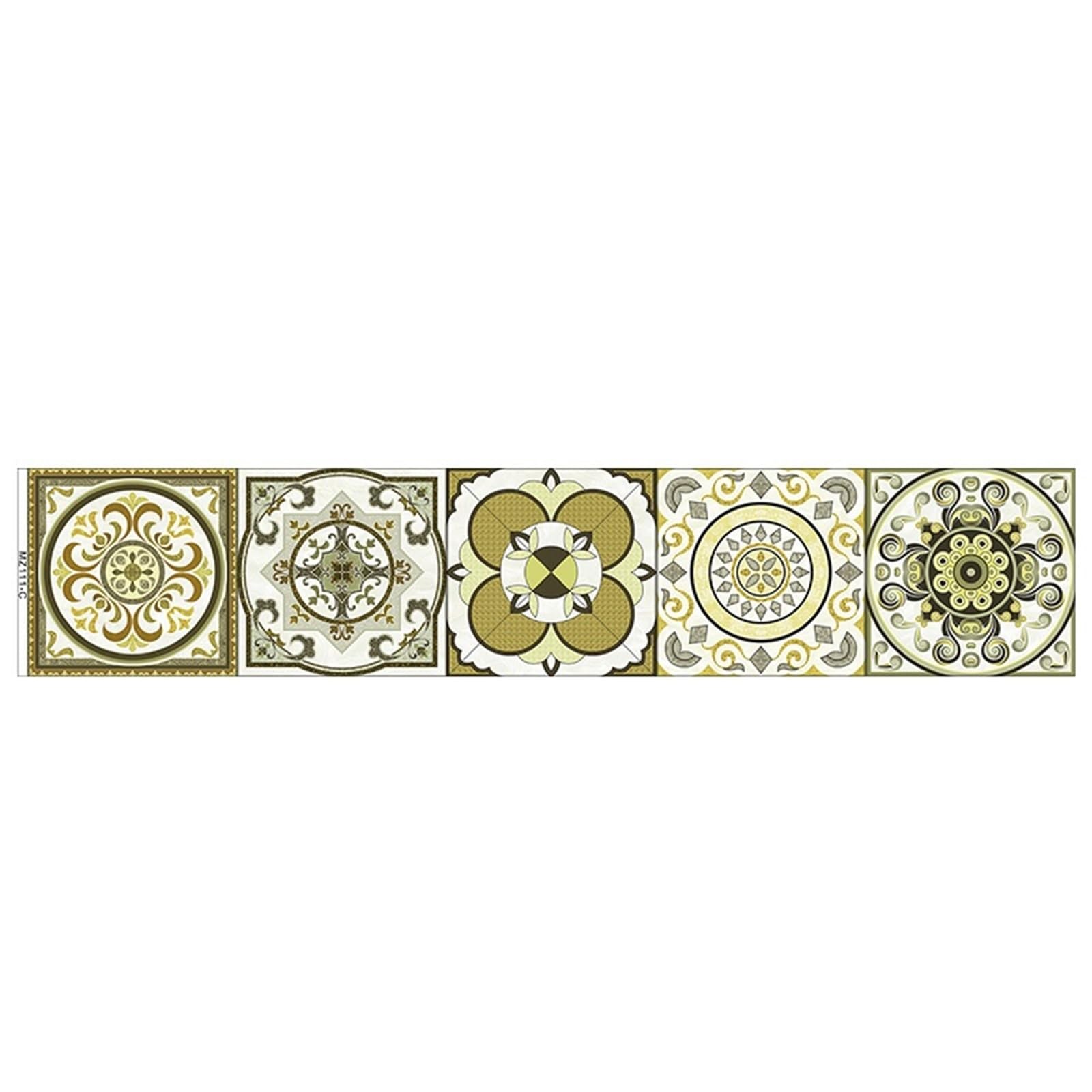 EJvkrbtx Tile Stickers Multicolor Multiple Sizes Self-Adhesive Mural Kitchen(Color 14,10cmX50cmX1pc)