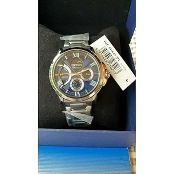imu7171。 プルミエ　 キネティック　SRX017P1 Rare Seiko Premier SRX017P1 Kinetic Direct Drive Moonphase