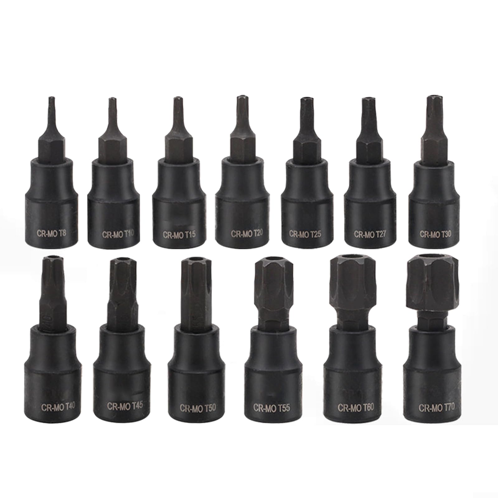 Set di chiavi a bussola Torx, 13 pezzi, 3/8" per avvitatori a percussione, con adattatore per riparazione automobilistica, strumento meccanico professionale