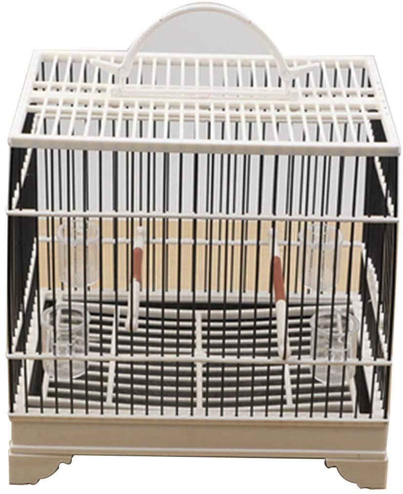 Gabbia per Uccelli da Viaggio, Gabbia per pappagalli, Regalo per Gli Amanti degli Uccelli, Gabbie per parrocchetti per 1 Uccello, Gabbie per Uccelli da Esterno