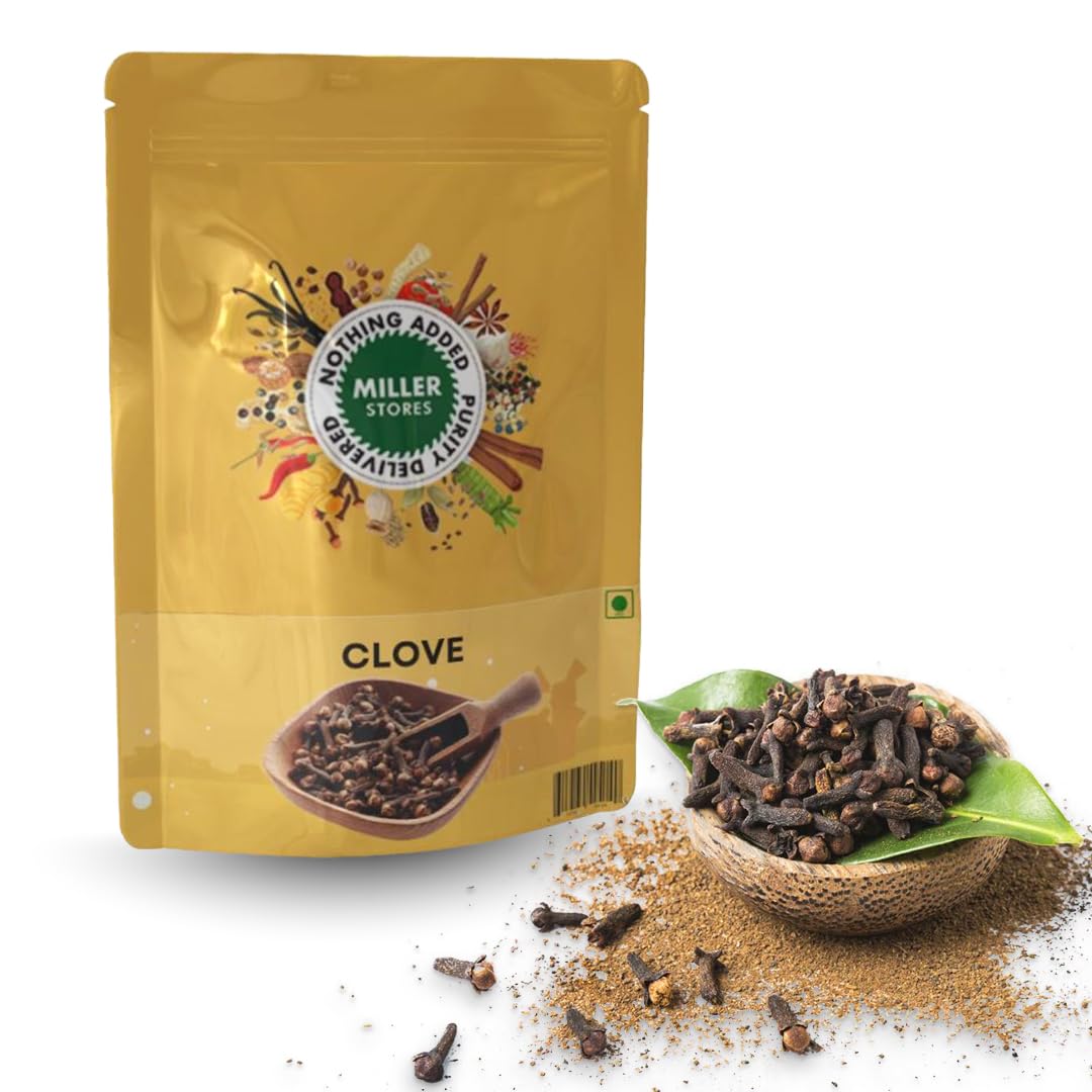 The Miller Stores Premium Kerala Clove Spice 50 Gram | Aromatic and Versatile for Culinary Delights | No artificial colours or preservatives | Easy to Provide Subtle Sweetness but Plenty of Warmth to Any Dish (B0D6LLXQ56) Amazon Price History, Amazon Price Tracker