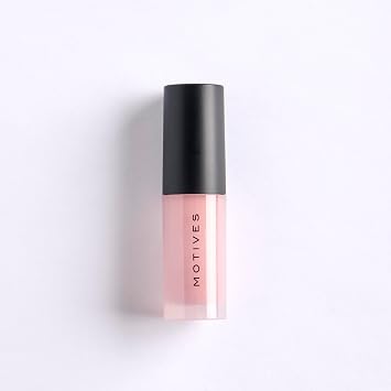 Motives Plush Liquid Blush- Liquid Blush for Cheeks and Lips, Weightless Formula, Buildable for Natural Glow or Contour, 4 Shades - Motives Guava, Mini