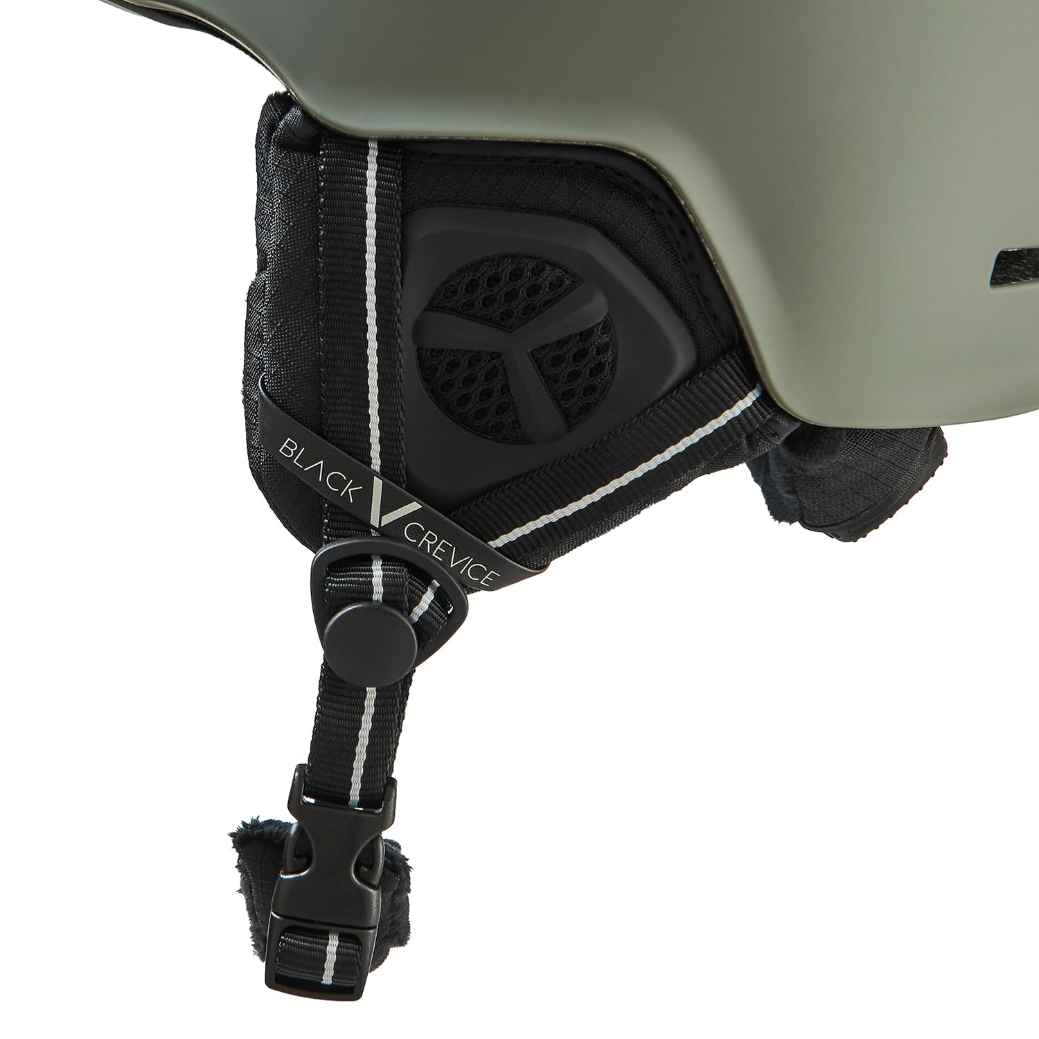 BLACK CREVICE Casque de Ski Aspen I Casque de Ski Antichoc au Design Sportif en diverses Couleurs I Casque de Ski Hommes et Femmes I Casque de Snowboard I Respirant I Taille réglable