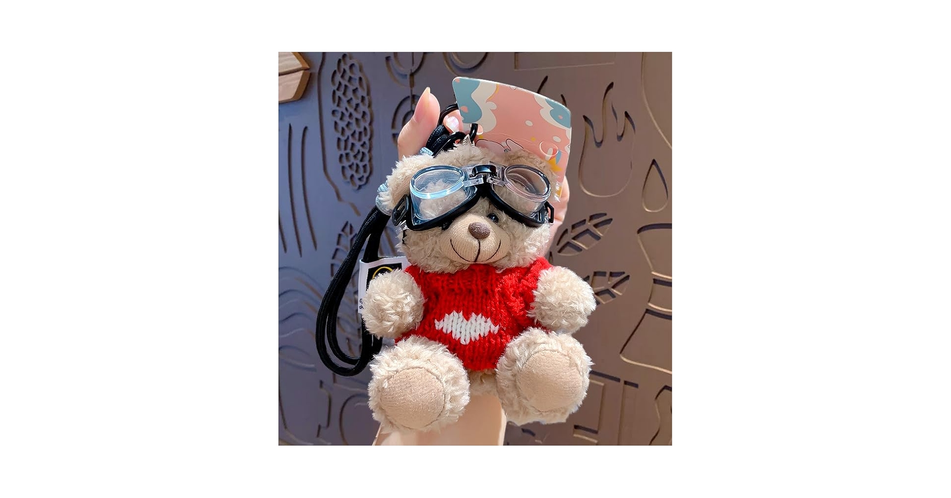 クマキャラクター ストラップ 5点セット Amazon.co.jp: キャラクターぬいぐるみくまのキーホルダー