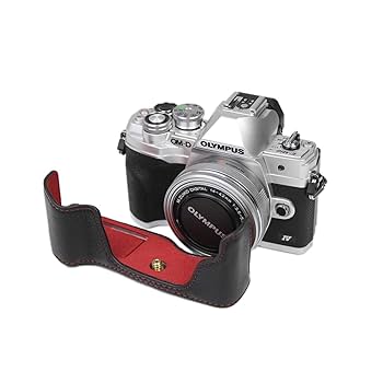 【極美品・希少革ケース付】Olympus om-1 Olympus OM-1 Replacement Cover - Laser Cut Genuine Leather