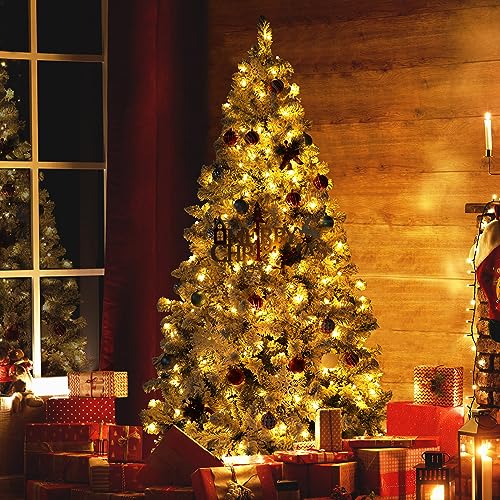 Mupater DMI-500 Christmas Tree 8Ft, Pre-Lit Artificial Christmas Tree thumb #6