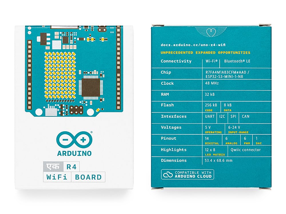 Original Arduino® UNO एक R4 WiFi - Made in India - Image 5 thumbnail