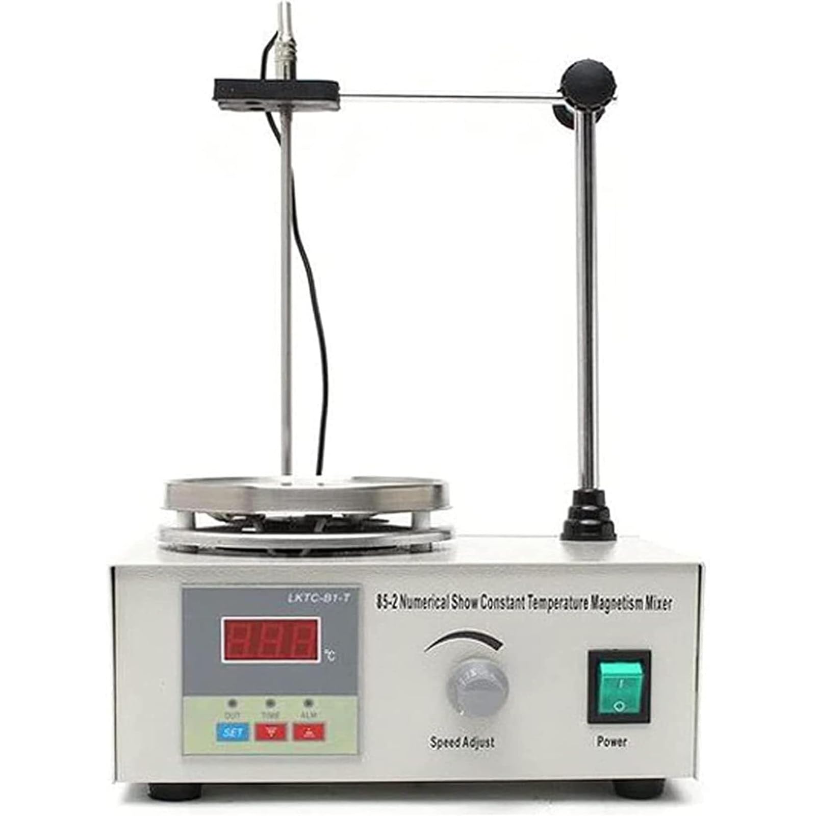 Magnetischer Heizrührer, 1000 ml Labormischer, konstante Temperatur, 0-2200 U/min für wissenschaftliche Forschung und Labor, langlebig und effizient