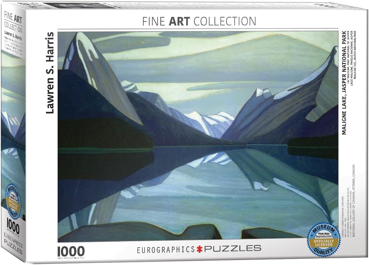 EuroGraphics Maligne Lake, Jasper Park by Lawren Harris 1000 Piece Puzzle (6000-0136)