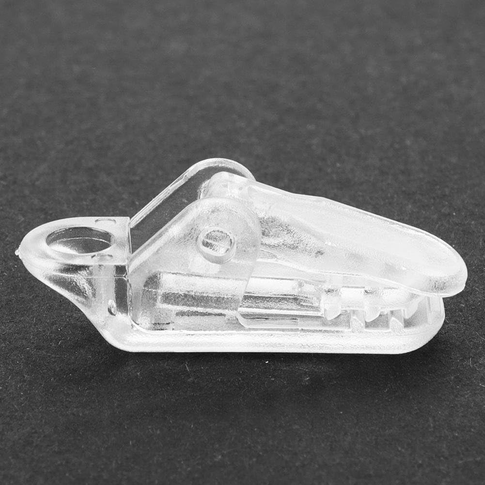 20 PCS/Pack Carpas Clip Carpa de plástico Abrazadera Carpa de mandíbula Broches Toldo Cuerda de Viento Abrazadera para Acampar al Aire