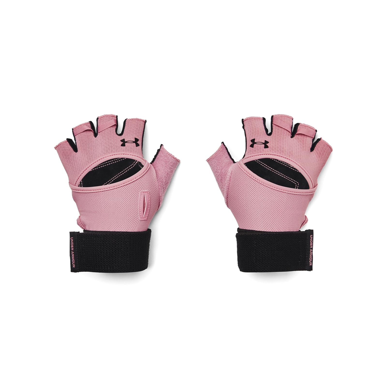 Under Armour 1369831-697-LG Women's Weightlifting Gloves Training Gloves, Pink, L