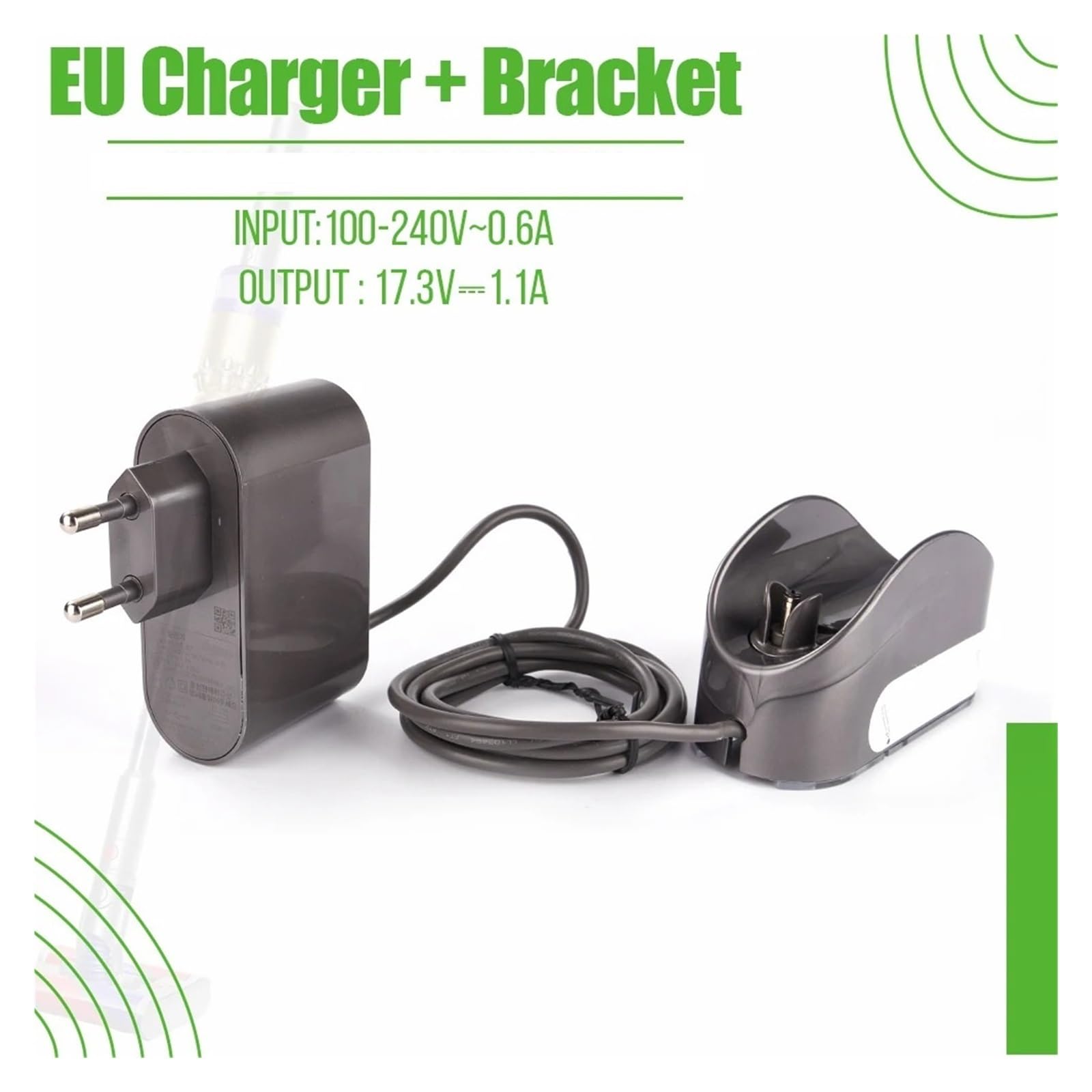 Fuente De Alimentación,Compatible Con Dyson,Compatible Con Omni-glide,Aspiradora Estación De Acoplamiento Cargador Base Colgador Soporte De Boquilla Pieza De Repuesto Adaptador De Corriente(US PLUG)