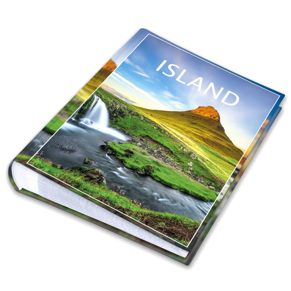 Urlaubsfotoalbum: Island, Fototasche für Fotos, Taschen-Fotohalter für lose Blätter, Urlaub Island, Handgemachte Fotoalbum (10x15 | für 300 Fotos)
