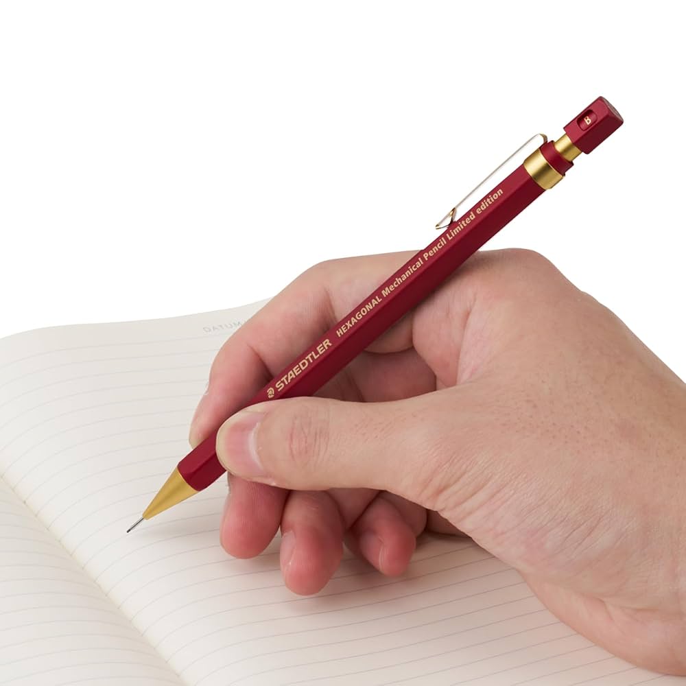 ヘキサゴナルシャープペン　Mechanical pencil 0.5 限定版 シャーペン STAEDTLER HEXAGONAL MECHANICAL PENCIL 0.5