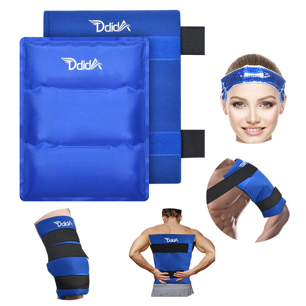Buy DDIDA Migraine Ice Pack for Head and Large Ice Packs for Injuries