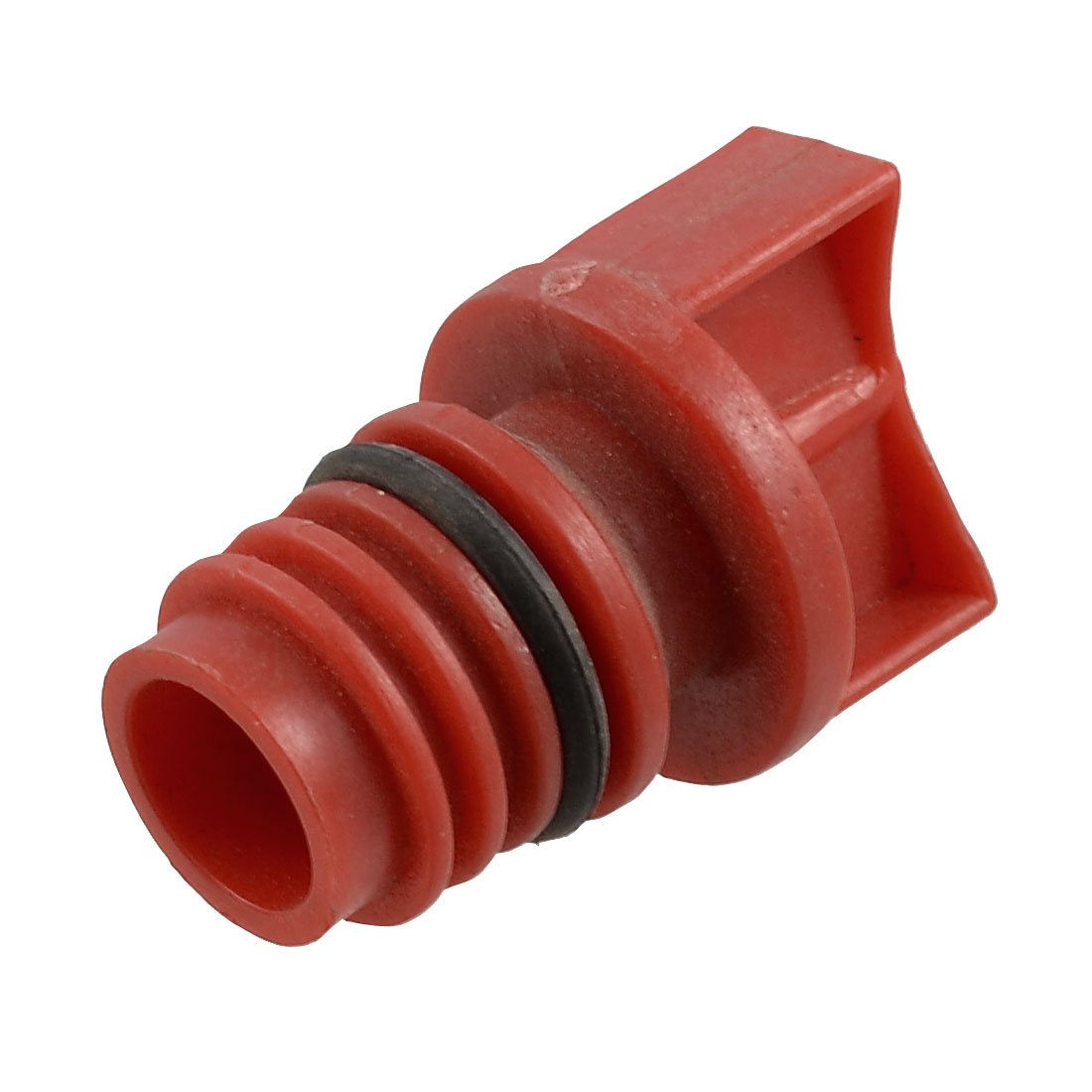 Uxcell Men's Red Sourcing Map Plastic Housing 18Mm Thread Dia Oil Plugs For Air Compressor