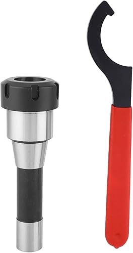 Herramienta de fresado de alta precisión R8-ER32 con 1 juego de llaves de gancho Morse, ideal para refuerzo