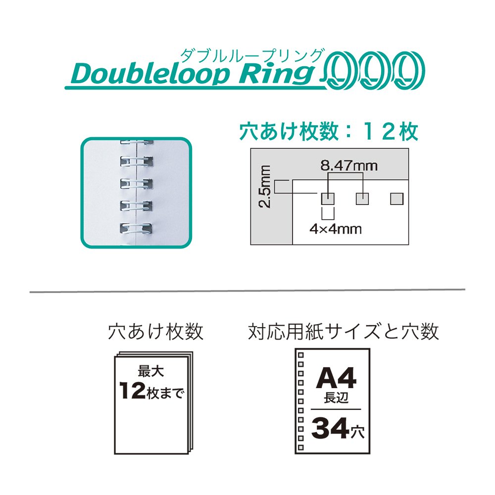 Amazon | カール事務器 トジックル ダブルループリング製本機 TZ-W34