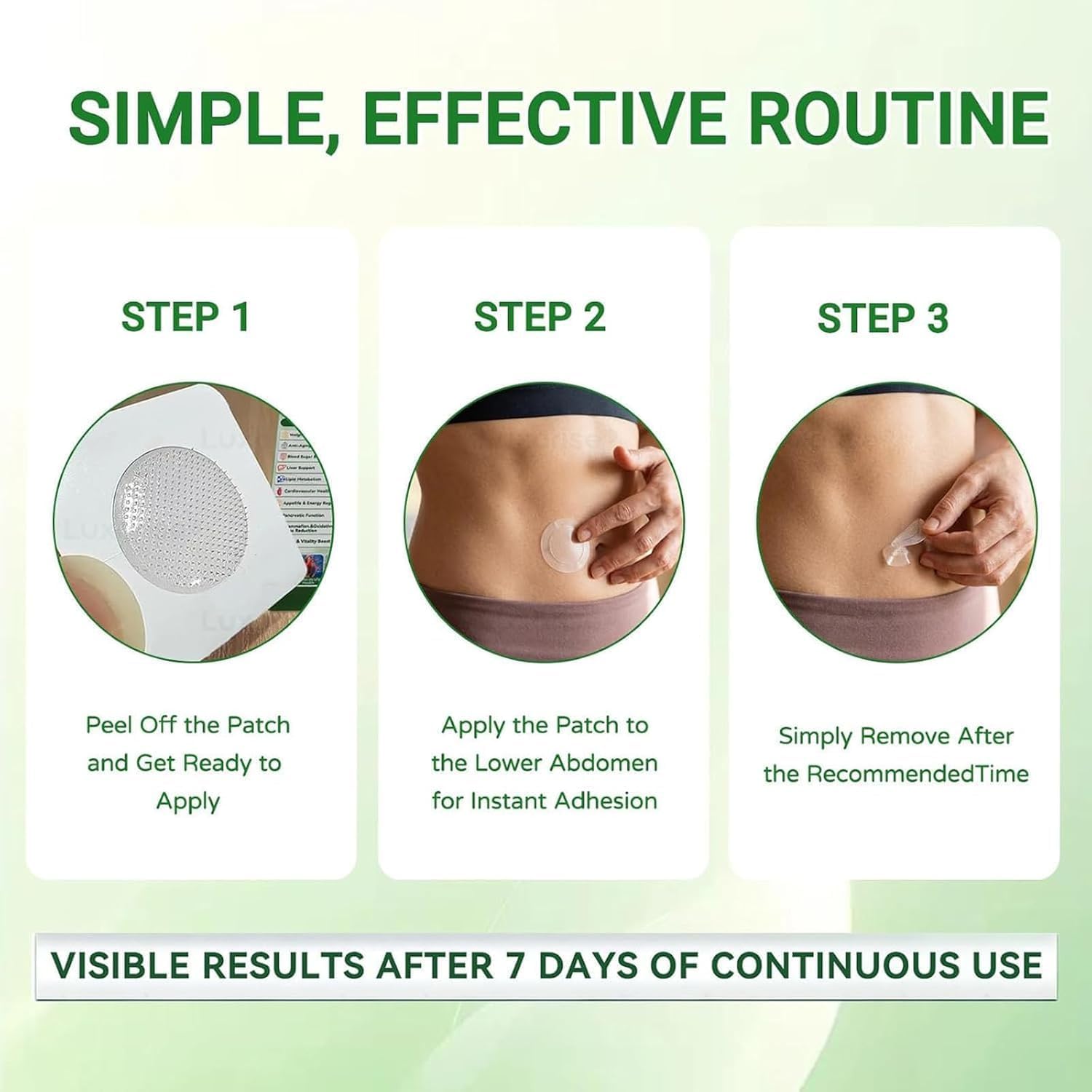Lots de of 7 Patchs Berberine x NAD 10 EN 1 avec Moringa, Patch Nano Microneedle, Ingrédients Naturels, Doux et Efficace, Raffermissant la Peau, Facile à Appliquer, pour Hommes et Femmes (4 Boîtes)