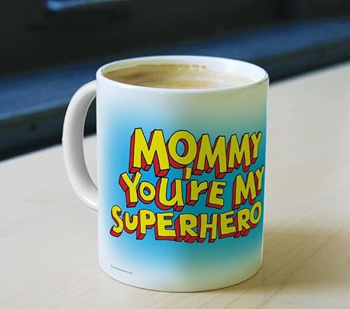 Miniatura 7 de Trend Setters Wonder Woman  Mother  Licencia oficial  Taza de cerámica blanca de 11 onzas  perfecta para regalar o coleccionar