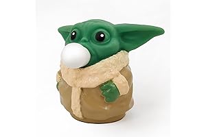 Baby Yoda Pop It Keychain: Adorable Squeeze Toy for Stress Relief
