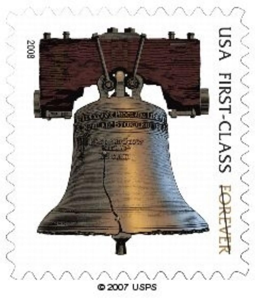 Liberty Bell 2007 (Folded Vending Book of 20) First-Class Mail Forever Postage Stamps