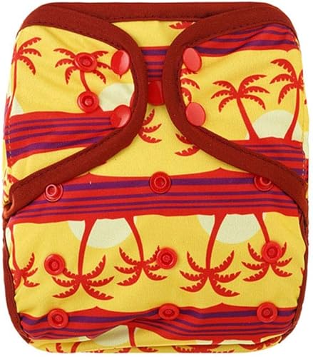 Miniatura 16 de OsoCozy Fundas de pañales de tela reutilizables para recién nacidos, ajuste a presión ajustable y refuerzos de doble pierna para bebés niños y niñas