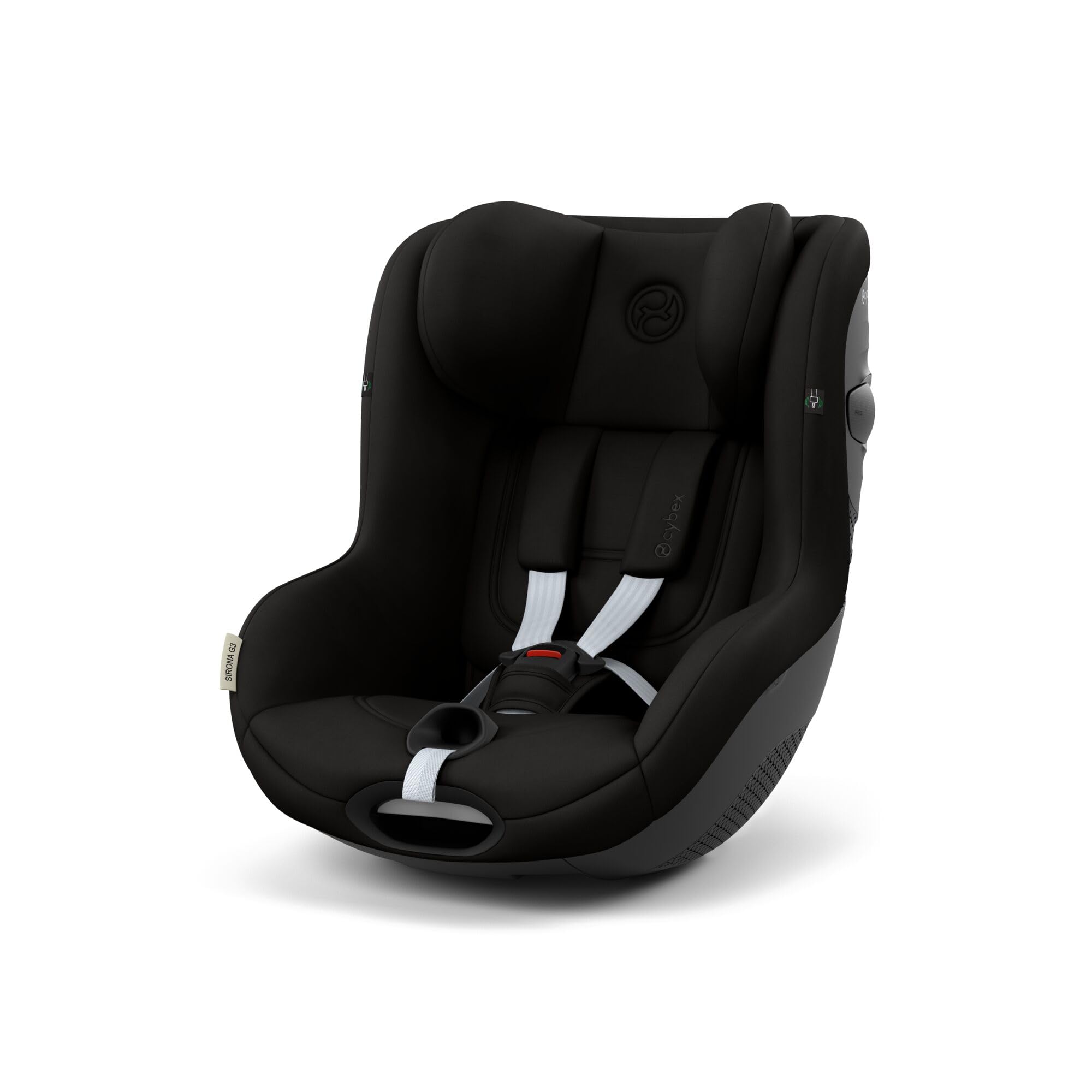 CYBEX Gold Fotelik samochodowy Sirona G3 bez podstawy, Od ok. 3 miesięcy do 4 lat (Od urodzenia z wkładką dla noworodka), Maks. 19 kg, 61–105 cm (Od 40 cm z wkładką dla noworodka), Magic Black