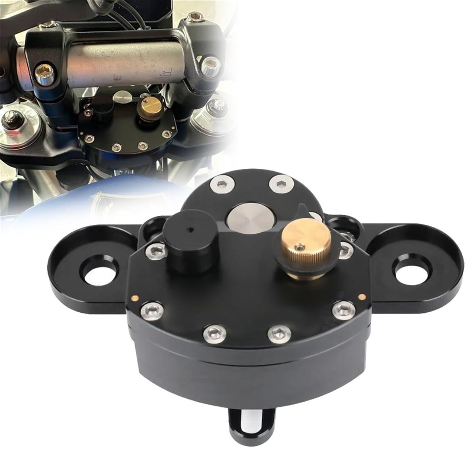 Amortisseur de direction Aprilia Tuareg 660 contre guidonnage et vibrations