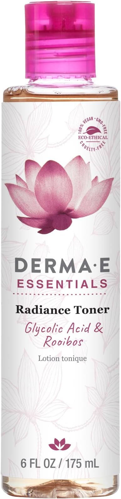 Derma-E Essentials Radiance Toner Unisex 6 oz