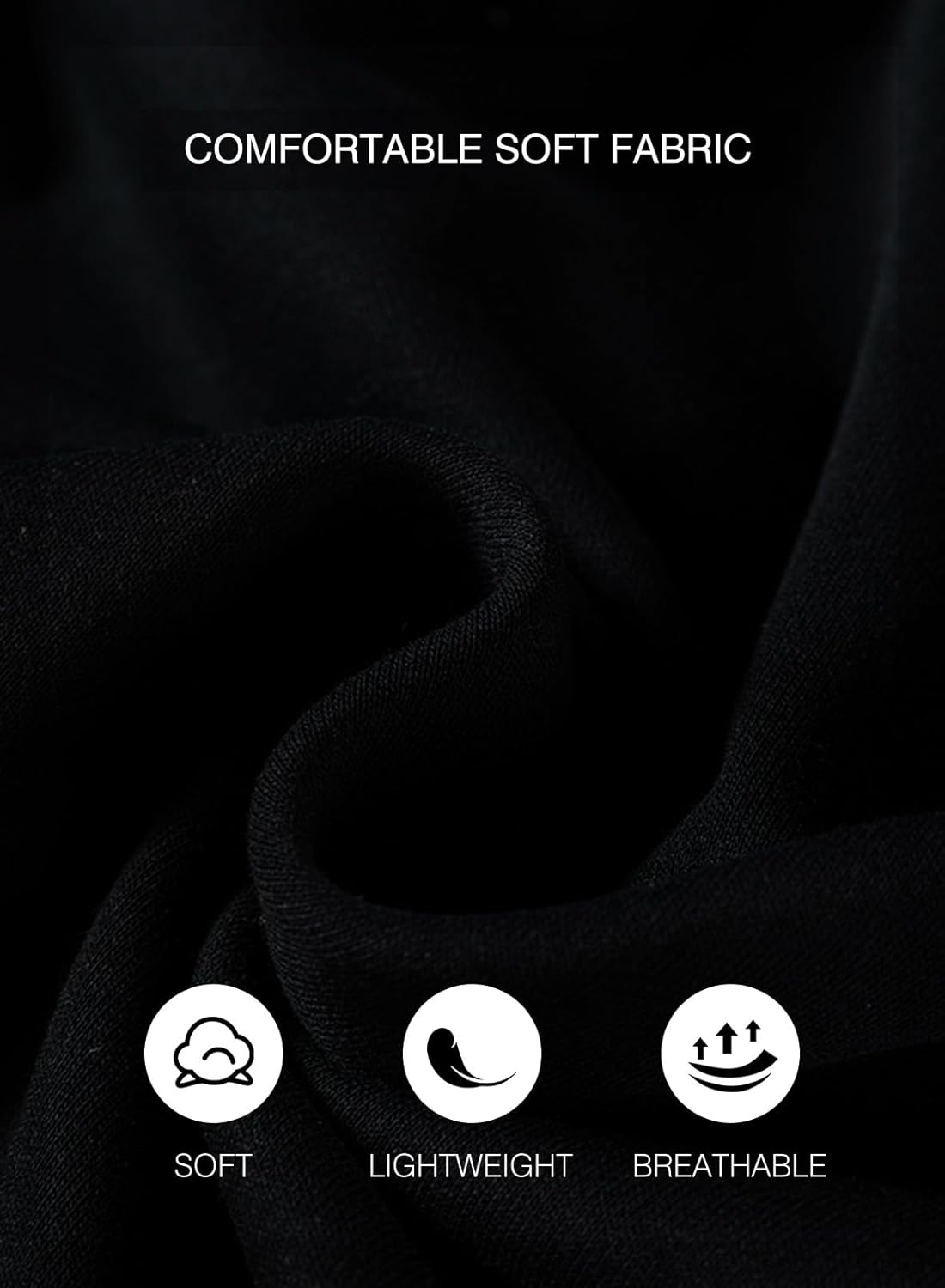 SHEWIN Womens Sweatshirt Casual Long Sleeve Lightweight Crewneck Sweatshirts Loose Solid Contrast Trim Pullover Tops - Image 6