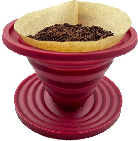 Collapsible Pour Over Coffee Dripper for Camp Coffee