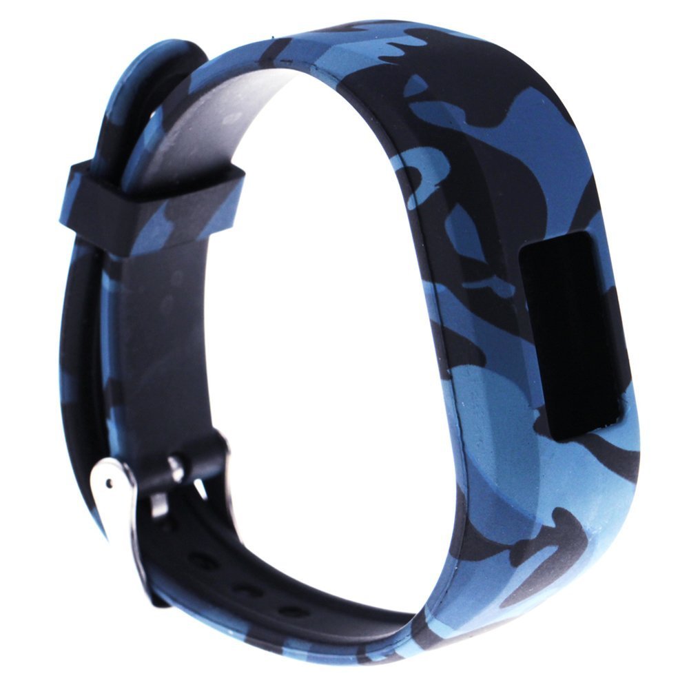 Ersatzarmband Für Garmin Vivofit JR.2 – Weiches Silikon, Gemustert, Verstellbar