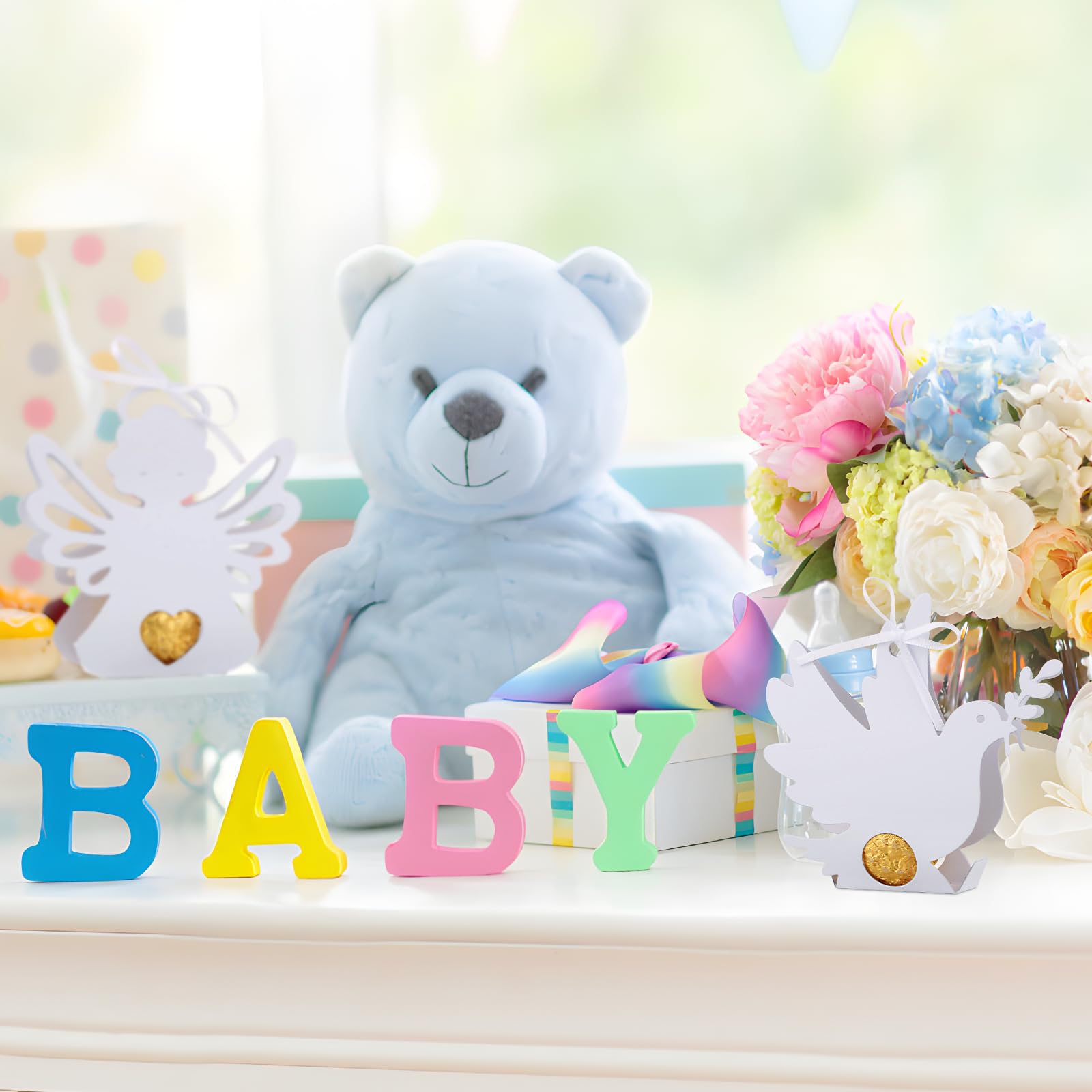 Fustelle Scatole Per Battesimo E Comunione - Stencil Per Bomboniere Fai Da Te - Foto 6