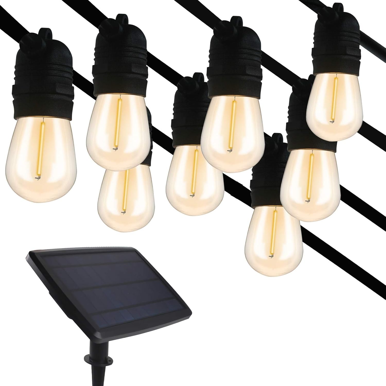 Solar bistro patio lights Clearance