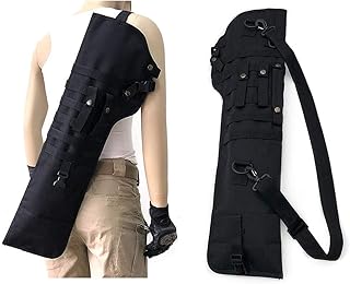 Tactical Pistol Scabbard Holster Molle Sling Case Bag Tactical Shotgun Outdoor Hunting - HWZ