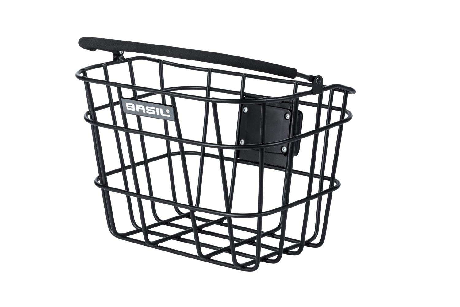 Basil Bremen, Cestino per Bicicletta. Unisex-Adulti, Nero, 28 x 37 x 26 cm