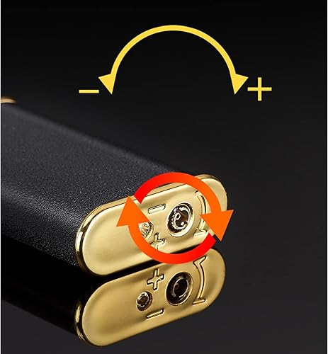 Miniatura 5 de Encendedor de gas, encendedor de doble llama, cocodrilo de metal resistente al viento, antorcha de gas y butano, encendedor de cigarrillos para