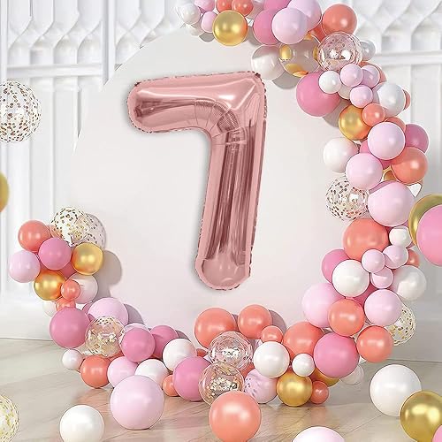 Miniatura 30 de Globo de números de 40 pulgadas, globos de números plateados, globo de número 2, globos de aluminio grandes de cumpleaños, fiesta de cumpleaños