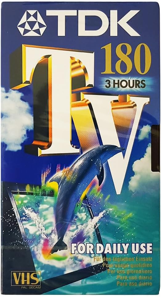 TDK E 180 TV Blank Tapes