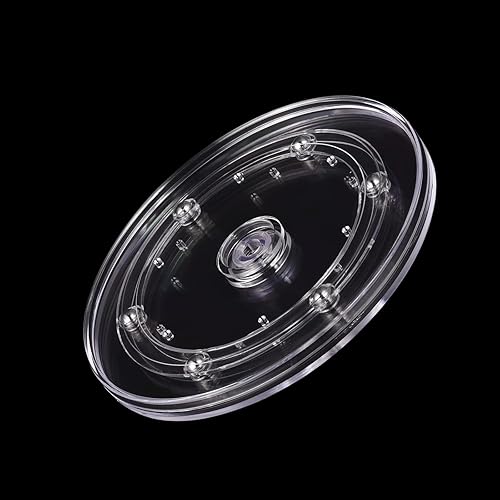 Miniatura 3 de MECCANIXITY Soporte giratorio de 6 pulgadas con rodamientos de bolas de acero, base giratoria Lazy Susan para gabinetes de esquina de cocina,