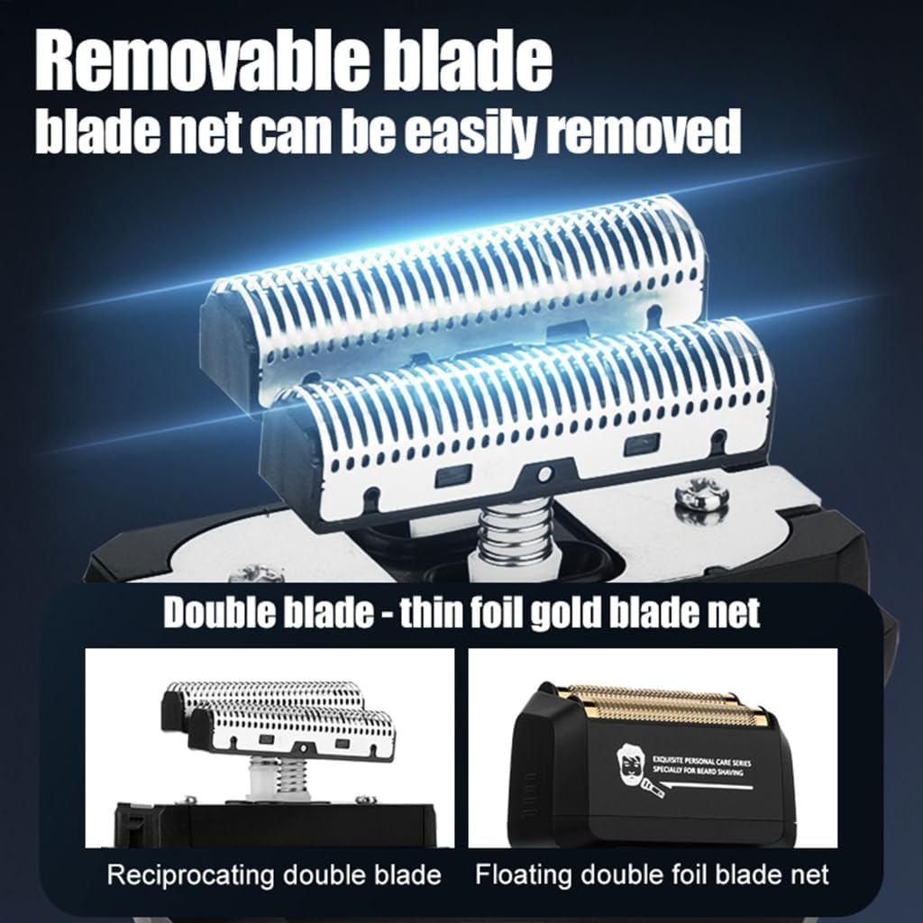 Foil Shavers Electric Shaver for Men Professional Electric Shavers Head Shaver for Bald Men Barber Supplies Cordless