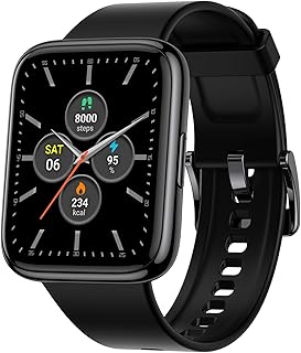 Smart Watch for Men, Aluminum Alloy Frame with 1.78"AMOLED Screen, Fitness Tracker with Heart Rate Blood Oxygen Sleep Monitor IP68 Waterproof, Step Counter Pedometer Calorie Compatible for Android iOS